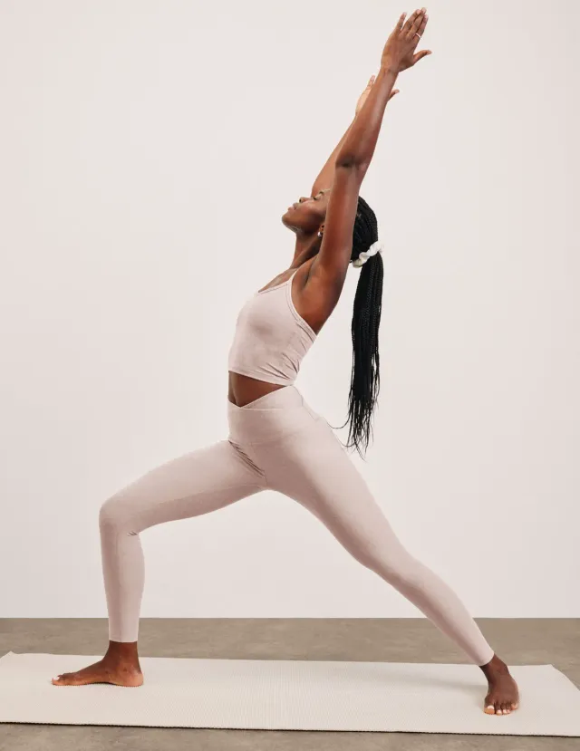 Beyond Yoga Spacedye At Your Leisure High Waisted Midi Legging leggings chai