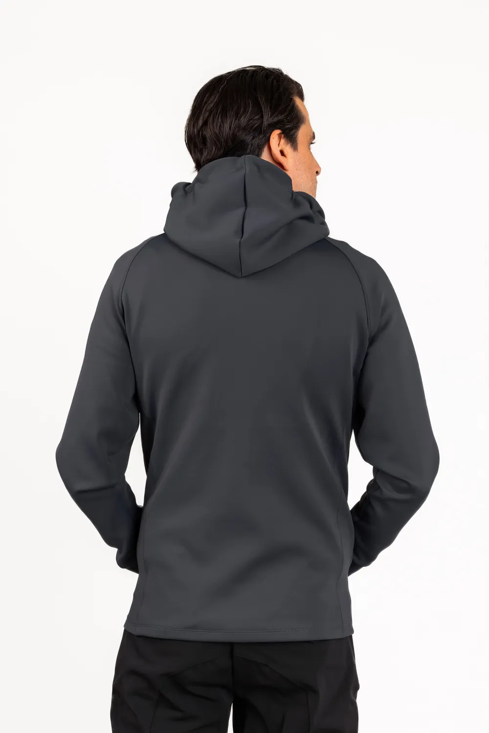 ZacZess Hudson hoodie herr grå – mellanlager