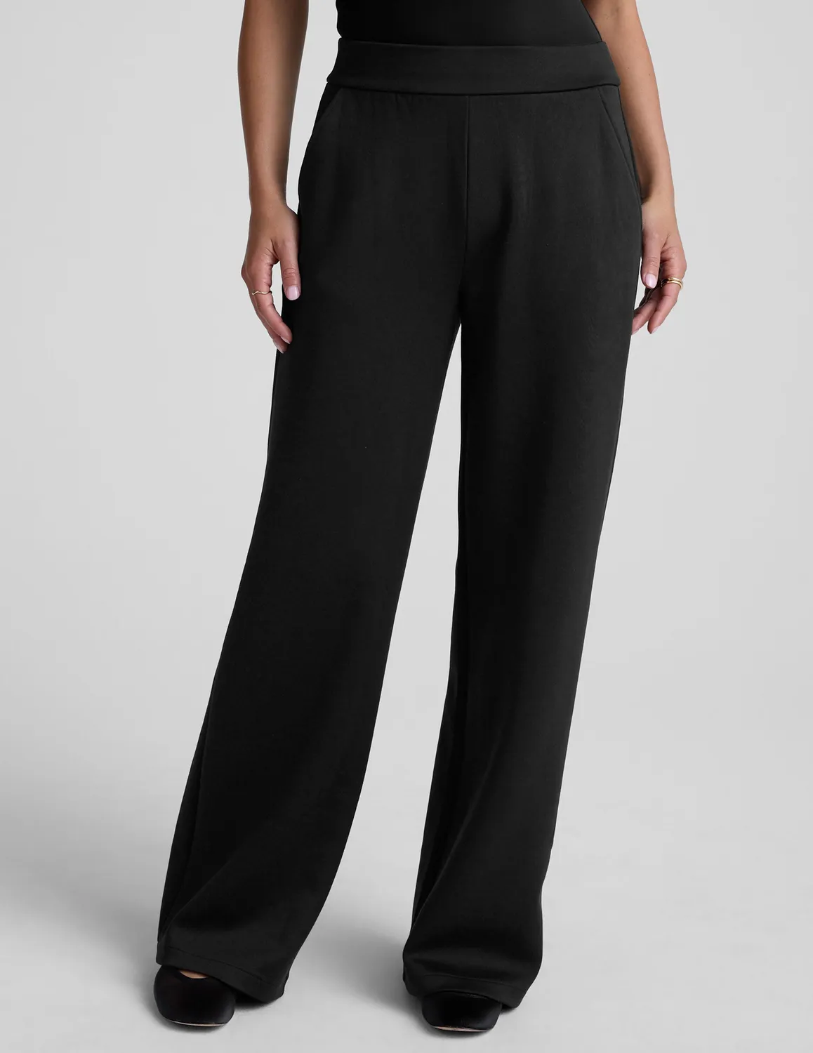 Beyond Yoga In The Flow vida byxor Black med fickor