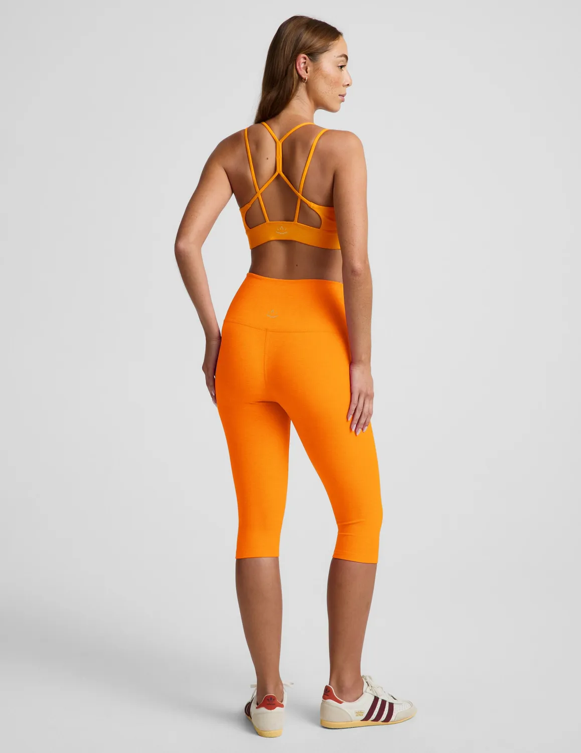 Beyond Yoga Spacedye Back To It Strappy sport-bh orange