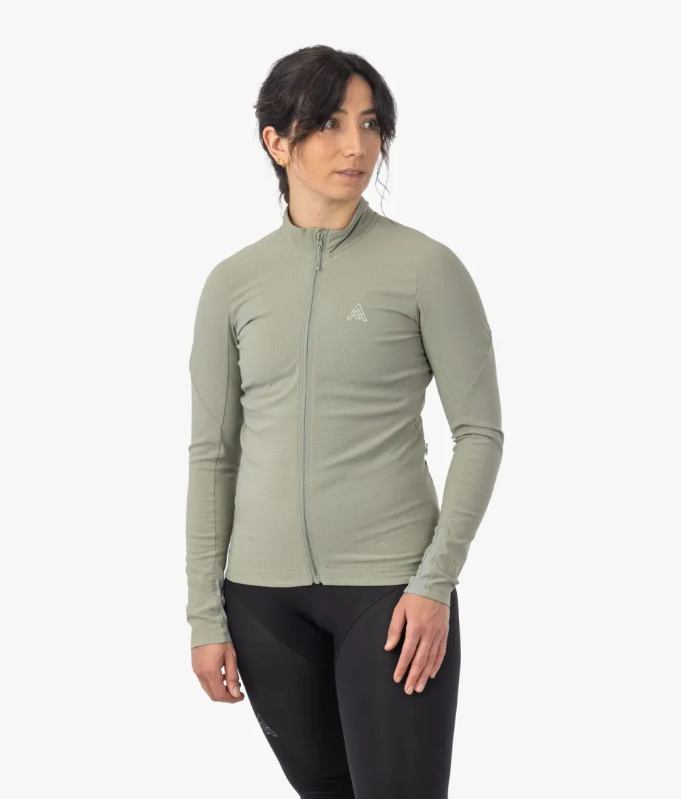 7MESH Women's Tantalus Jersey termotröja Shadow