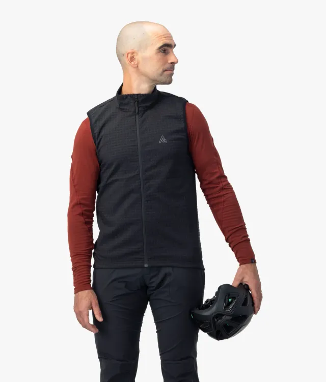 7MESH Chilco Vest väst herr svart termisk