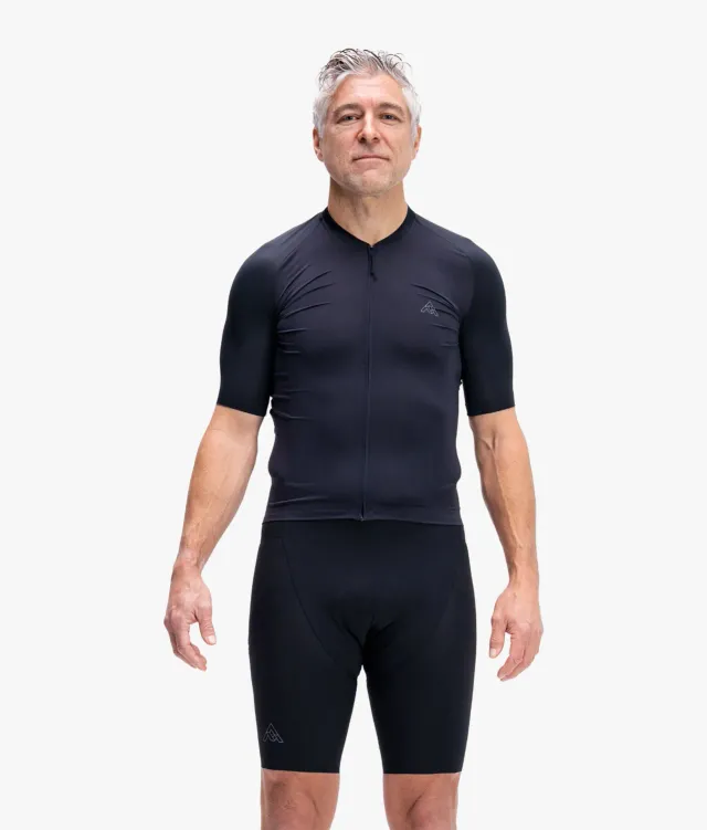 7mesh Pace cykeltröja kort ärm svart lätt