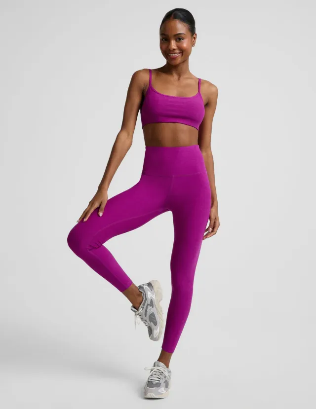 Beyond Yoga Spacedye Caught In The Midi High Waisted leggings berry bliss