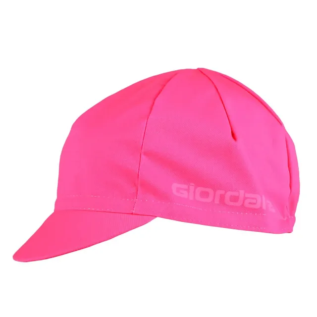 Giordana Solid Cotton Cap cykelkeps ljusrosa