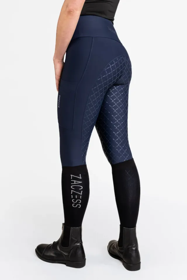 ZacZess Ohio ridleggings ocean full grip mobilficka