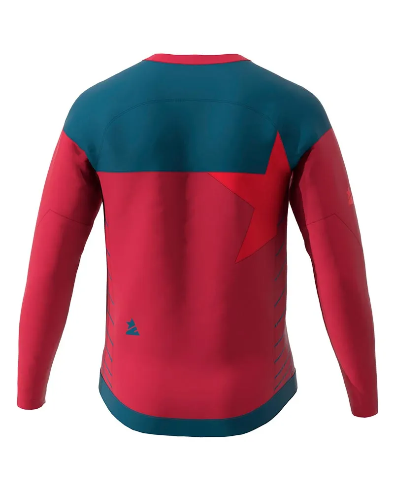 Zimtstern Bulletz Shirt LS Barn Långärmad Cykeltröja UV-skydd