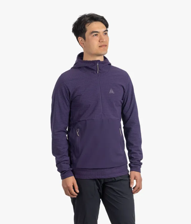 7MESH Chilco Anorak jacka herr purple velvet termisk