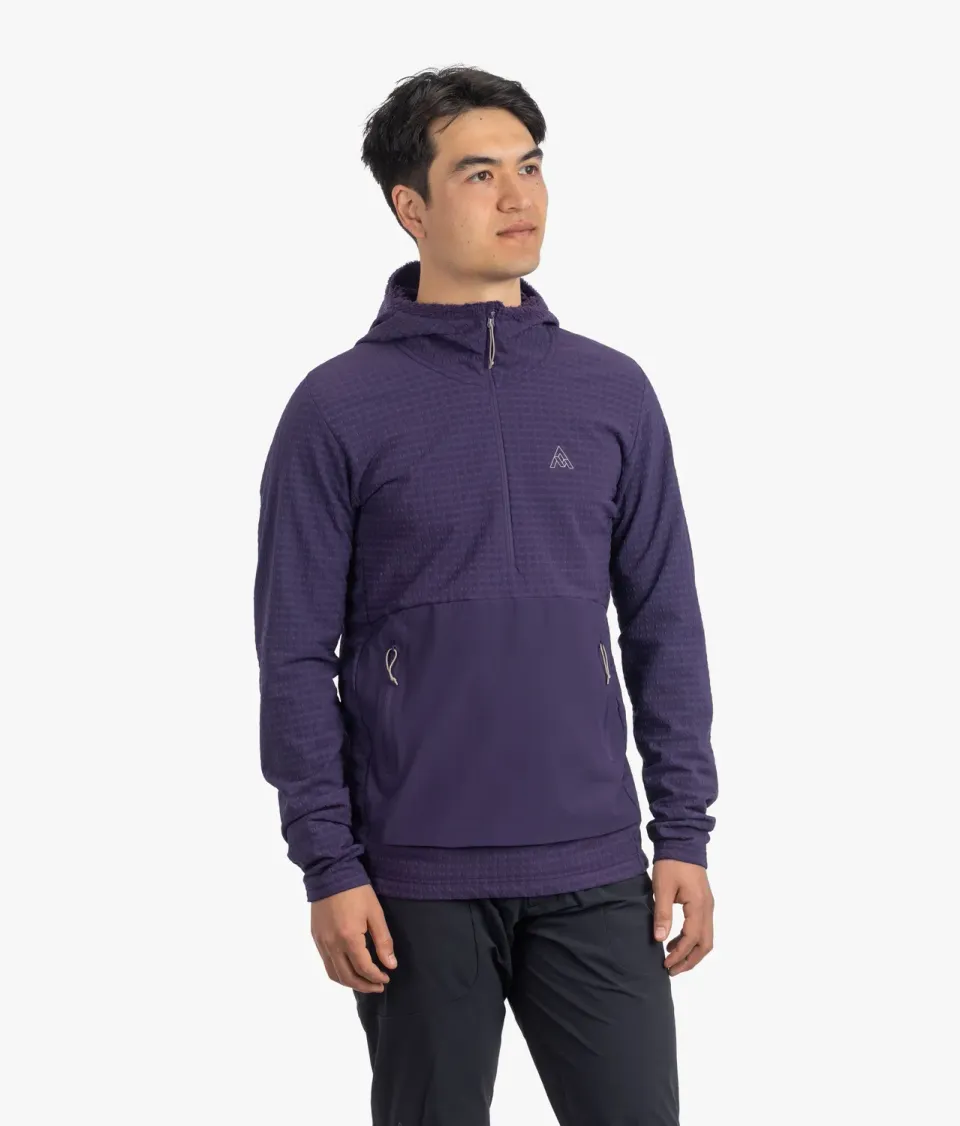 7MESH Chilco Anorak jacka herr purple velvet termisk