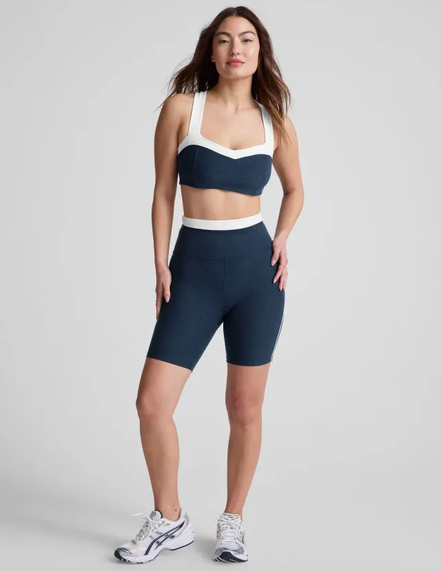 Beyond Yoga Spacedye Trophy 7 Short shorts Nocturnal Navy 7 tum