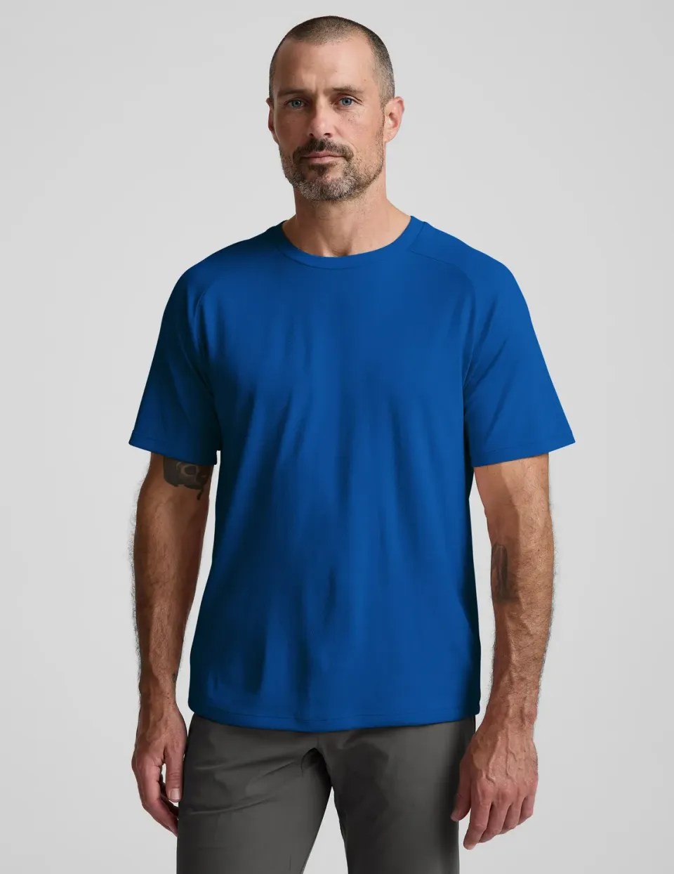 Beyond Yoga All In Active T-shirt Horizon Cobalt slim fit