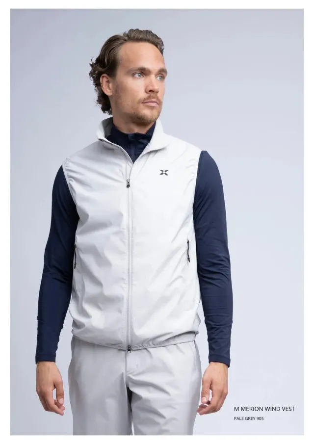 Cross Sportswear Merion vindväst Pale Grey herr