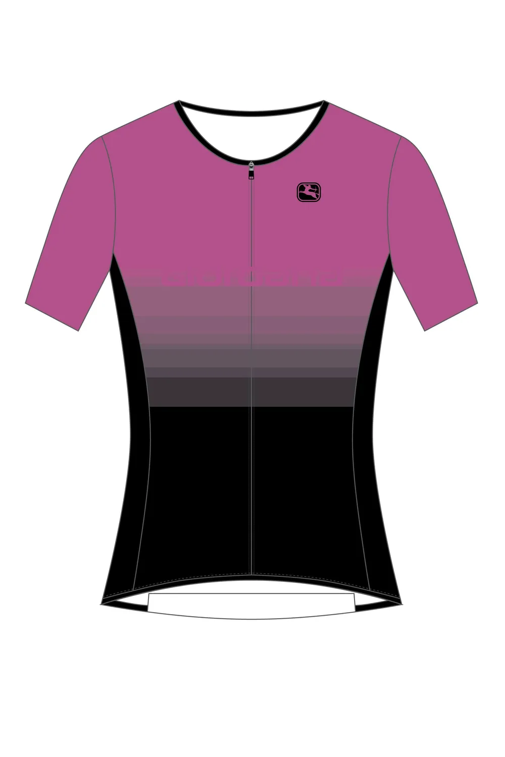 Giordana Vero Tri Jersey triathlontopp dam Purple Black XS