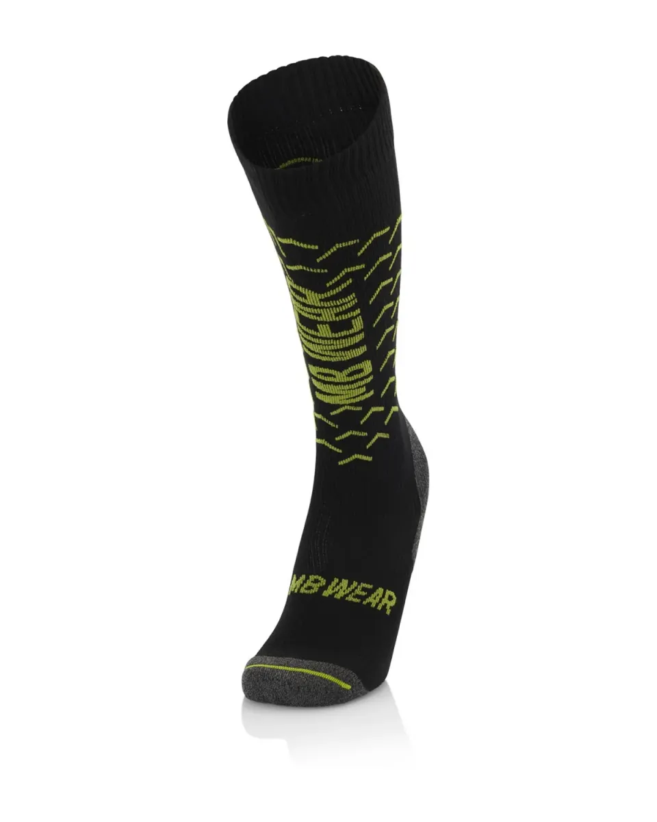MB Wear Pro Distance skidstrumpor svart lime mjuk