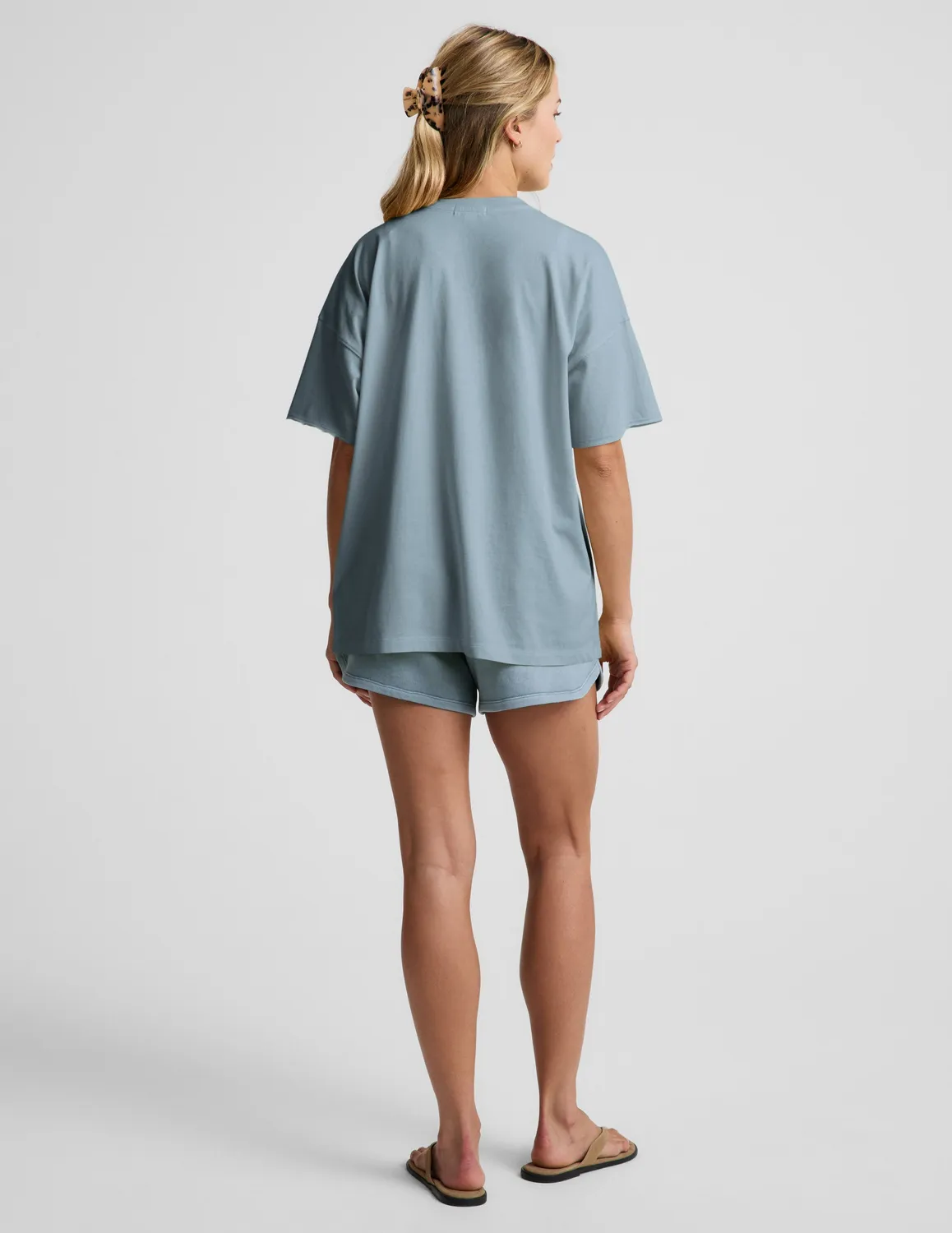 Beyond Yoga SoftKnit Better Than Ever t-shirt Washed Navy oversize