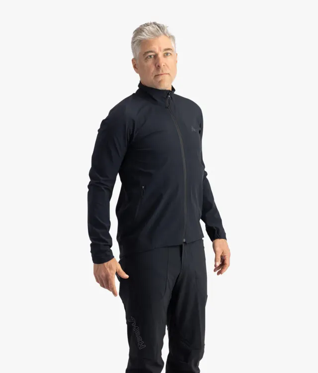 7MESH Cache Jacket cykeljacka Black Airmap