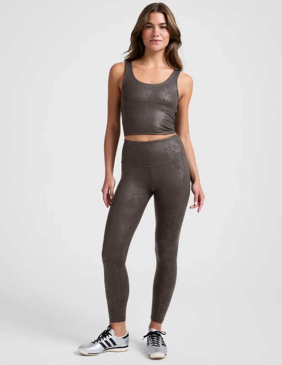 Beyond Yoga PowerShine Viper High Waisted Midi Legging leggings Espresso