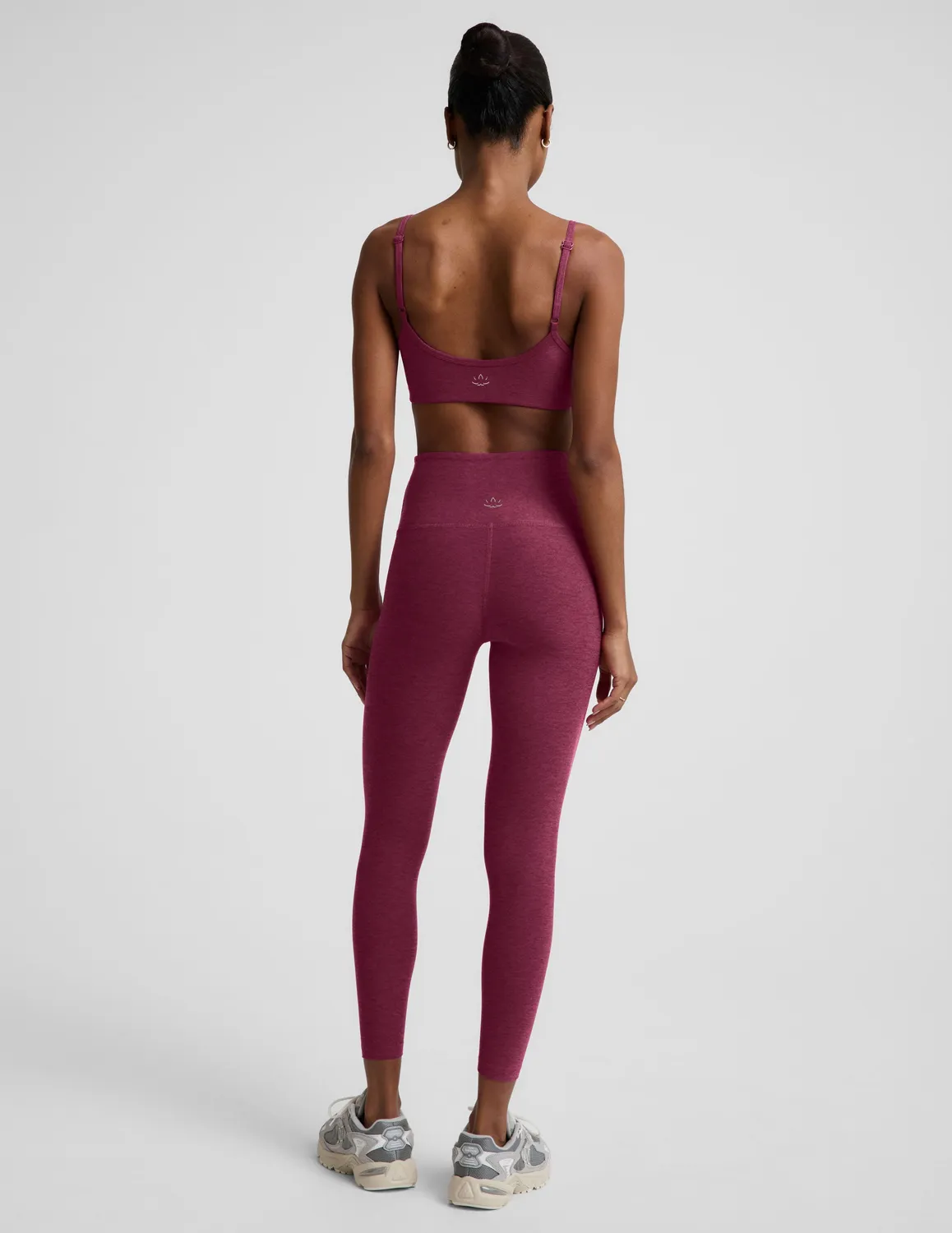 Beyond Yoga Spacedye Caught In The Midi High Waisted leggings Pomegranate mjuk