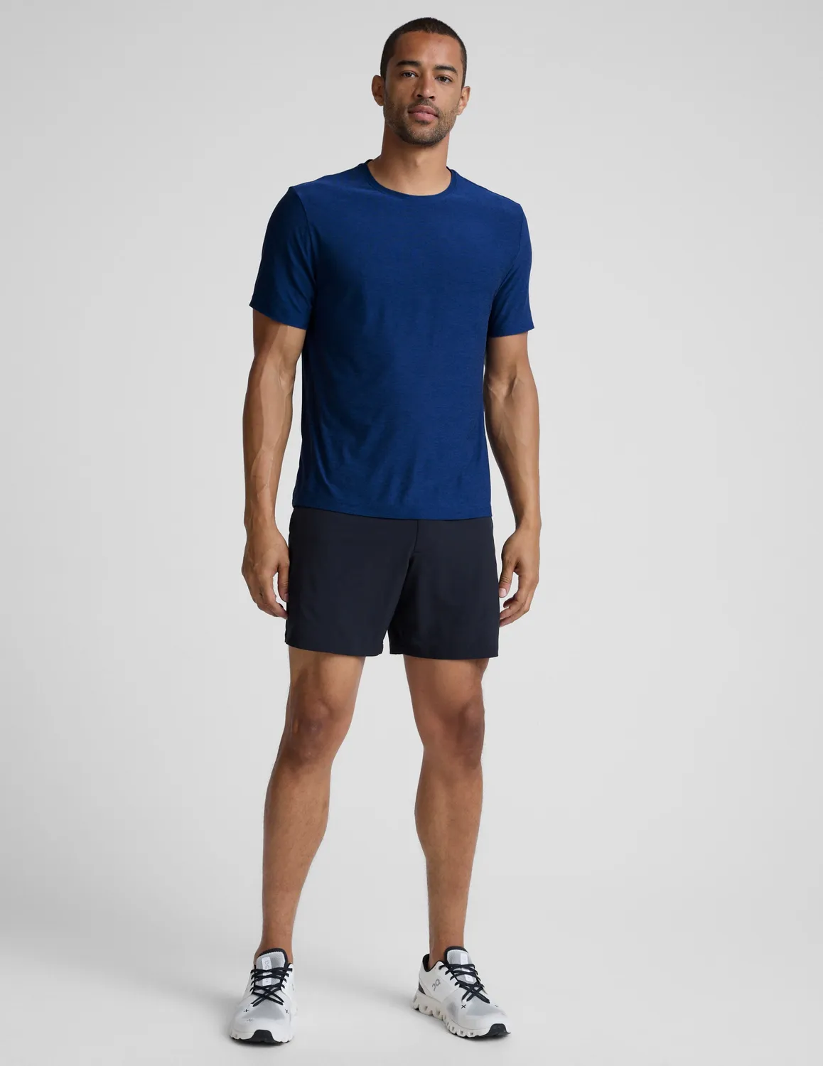 Beyond Yoga Always Beyond Men's Crew Tee 2.0 t-shirt Marina Heather mjuk