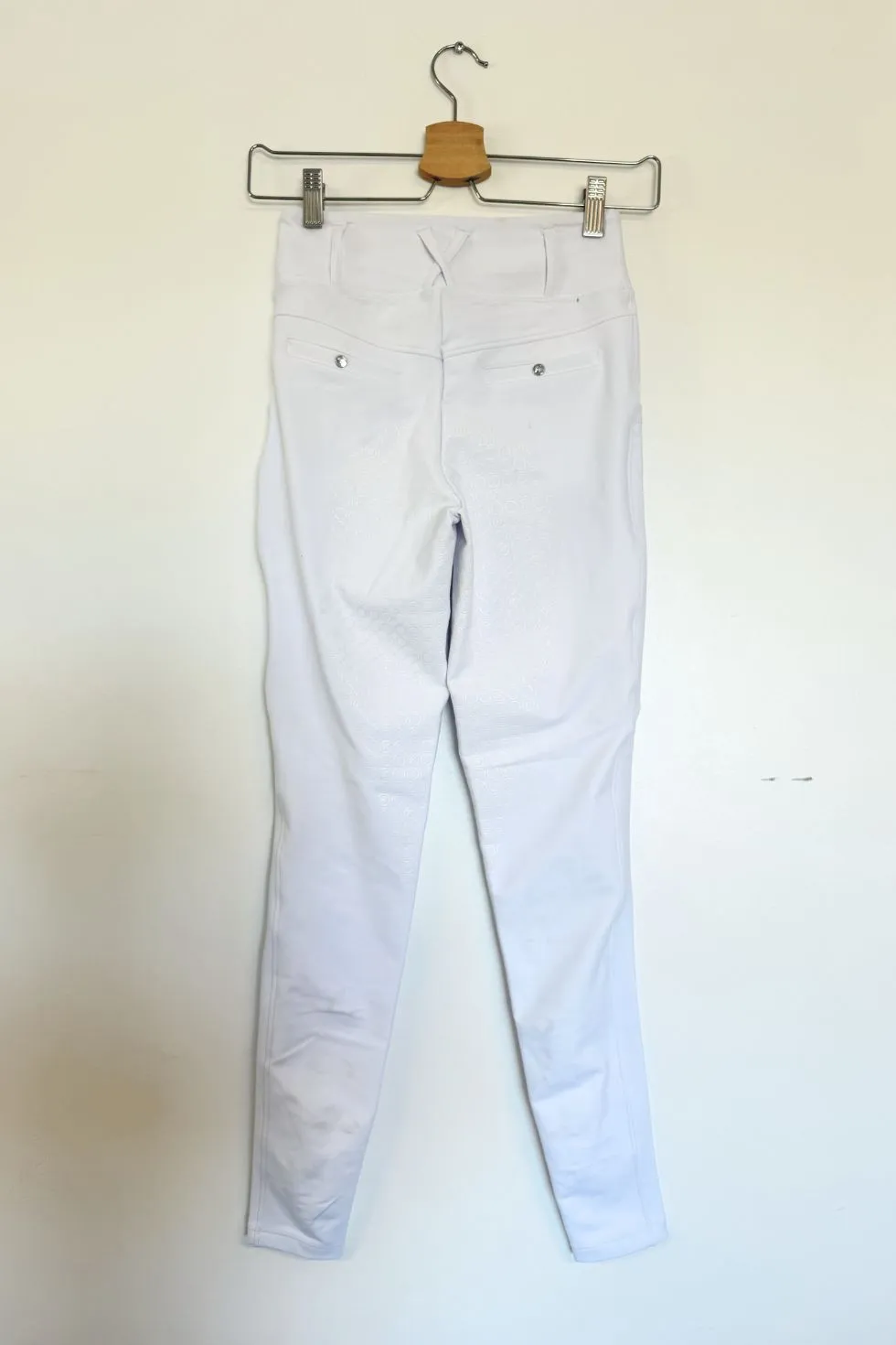 ZacZess London Hybrid ridleggings XS vit full grip