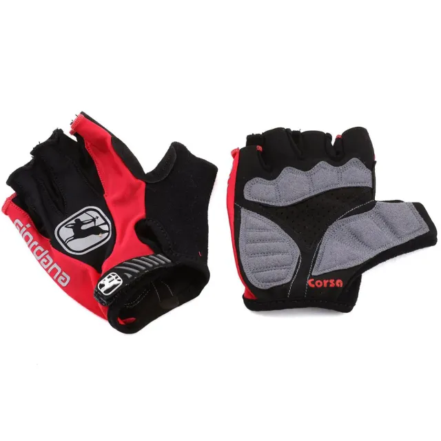 Giordana Corsa Glove cykelhandskar svart korta dam