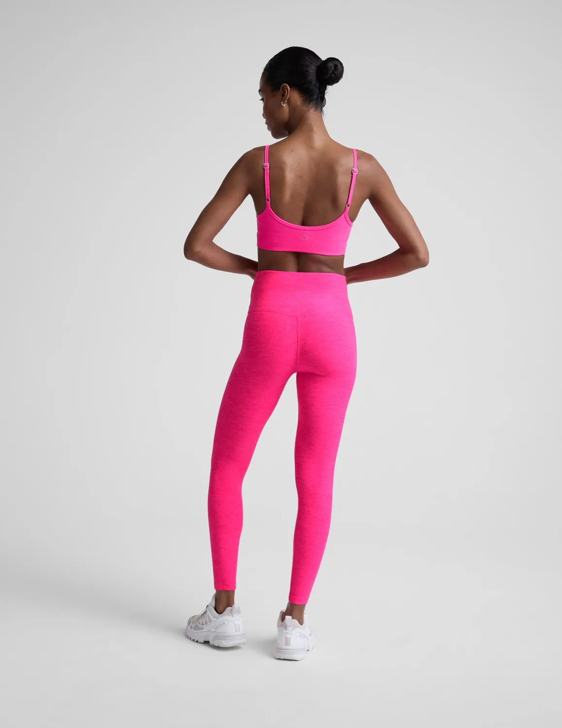 Beyond Yoga Spacedye No Front Seam Midi leggings rosa
