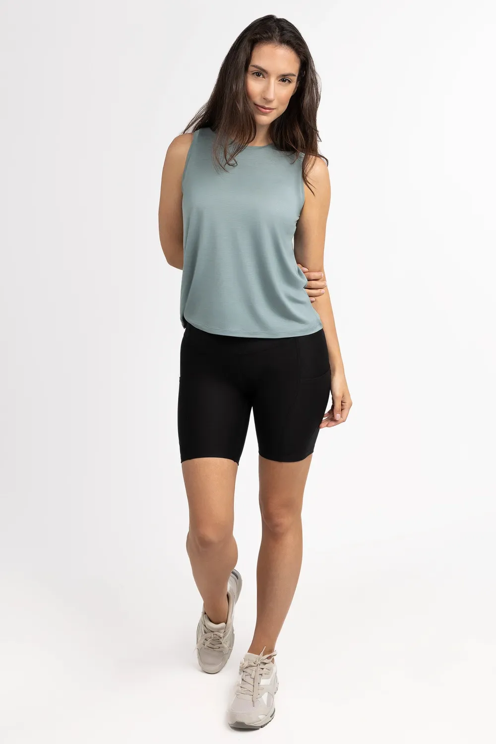 Tripulse AER linne Relaxed Midnight Black luftigt