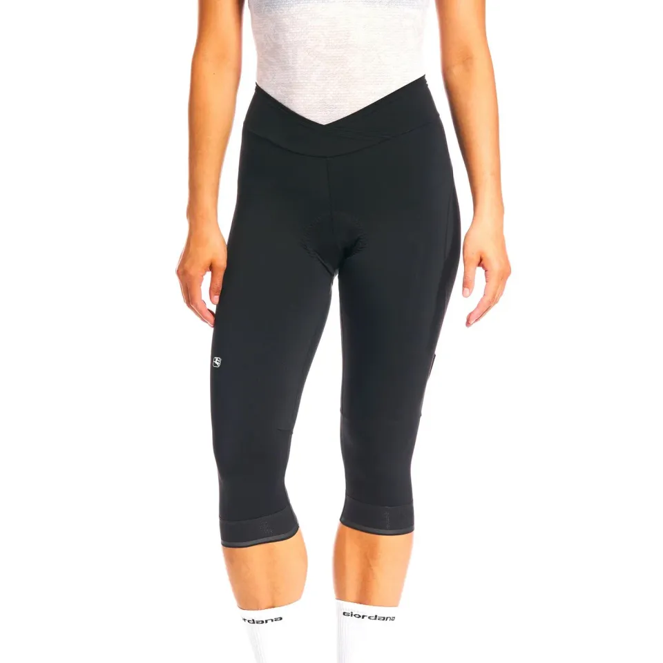 Giordana Fusion knickers dam svart vadderade 3/4