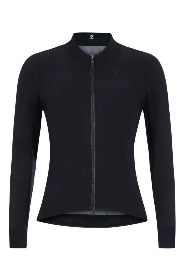 Giordana SilverLine vinterjacka dam lång ärm svart thermal