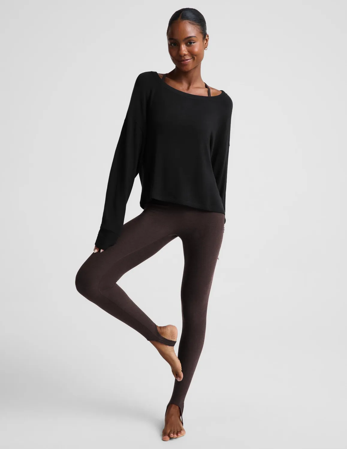 Beyond Yoga LuxeLayer Pullover tröja Black