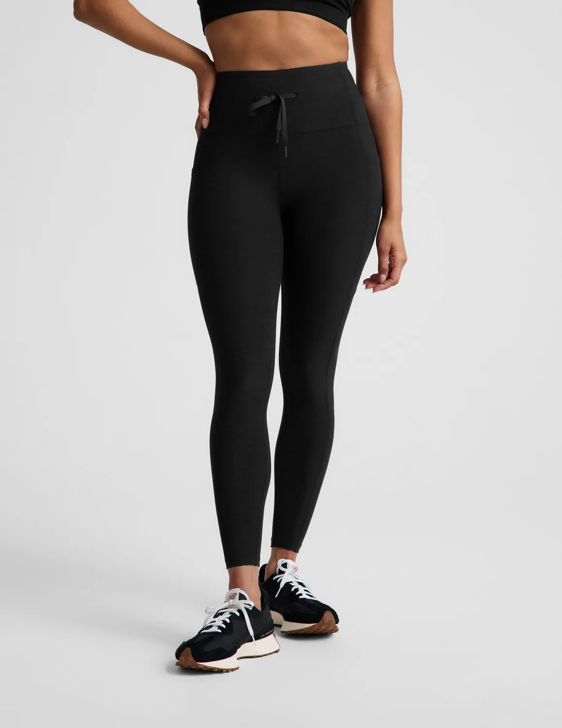 Beyond Yoga Spacedye Go Pocket Midi Legging tights Darkest Night ficka