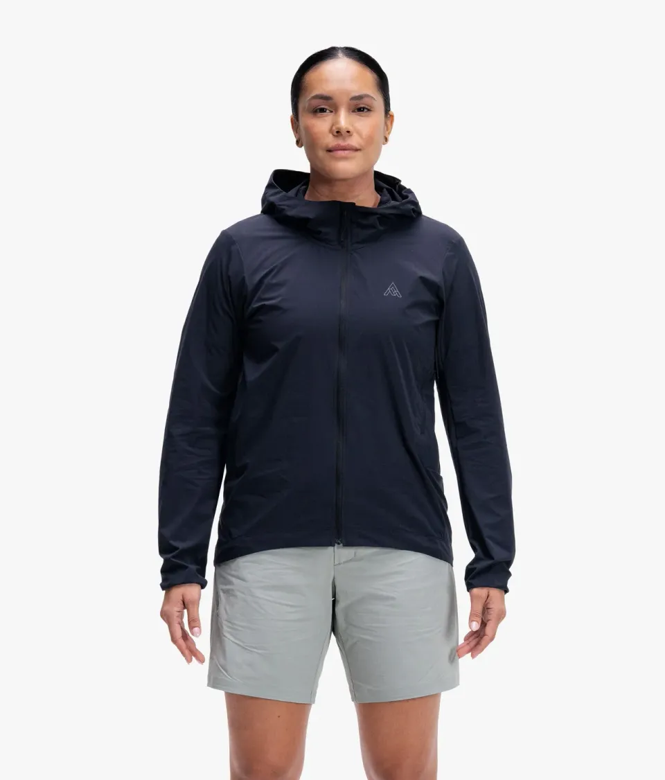 7MESH Northwoods Jacket vindjacka dam svart vindtät
