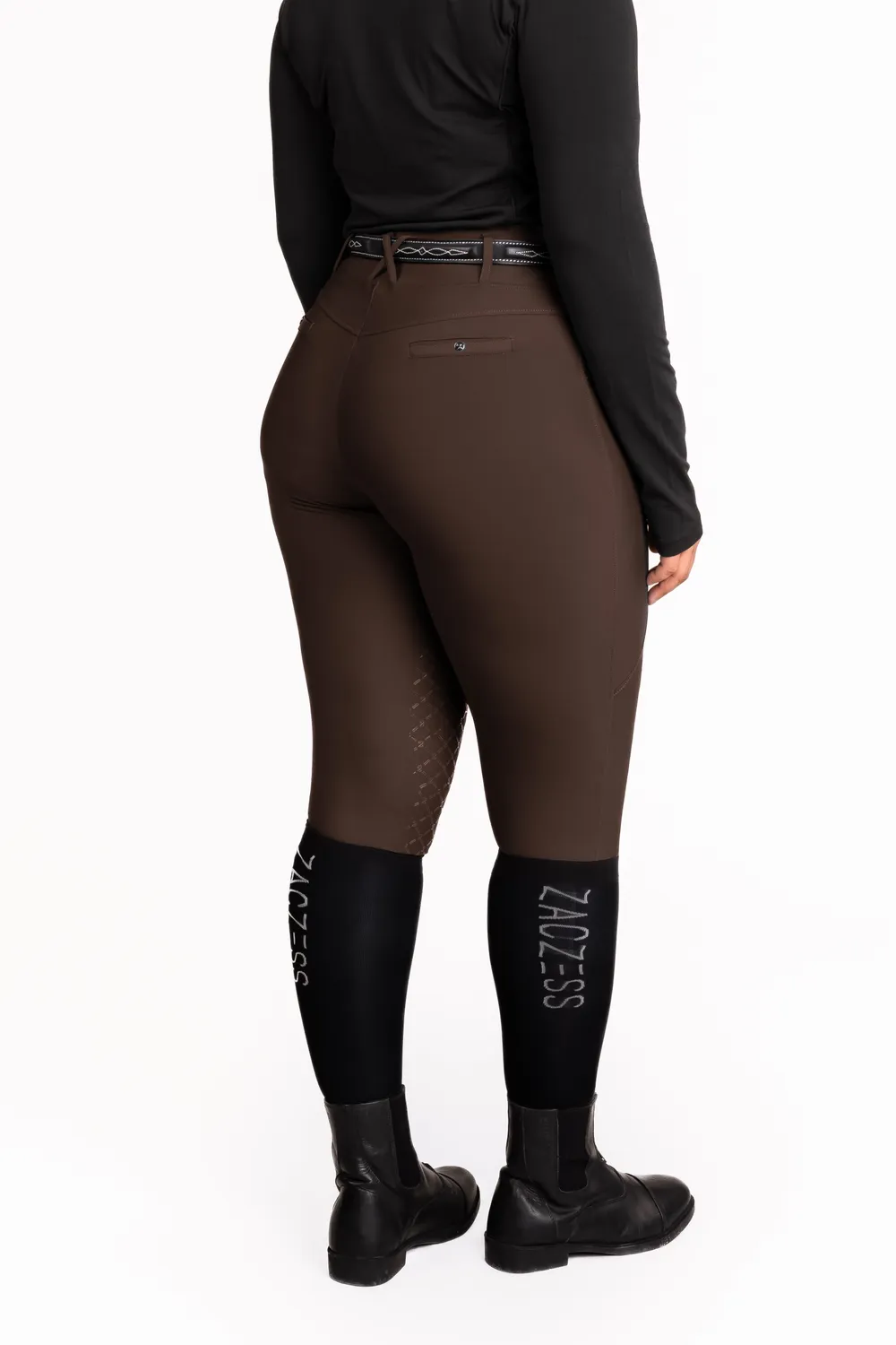 ZacZess London Nougat Hybrid ridleggings plus