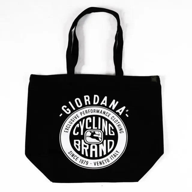 Giordana Eco Canvas Tote Bag tygväska svart