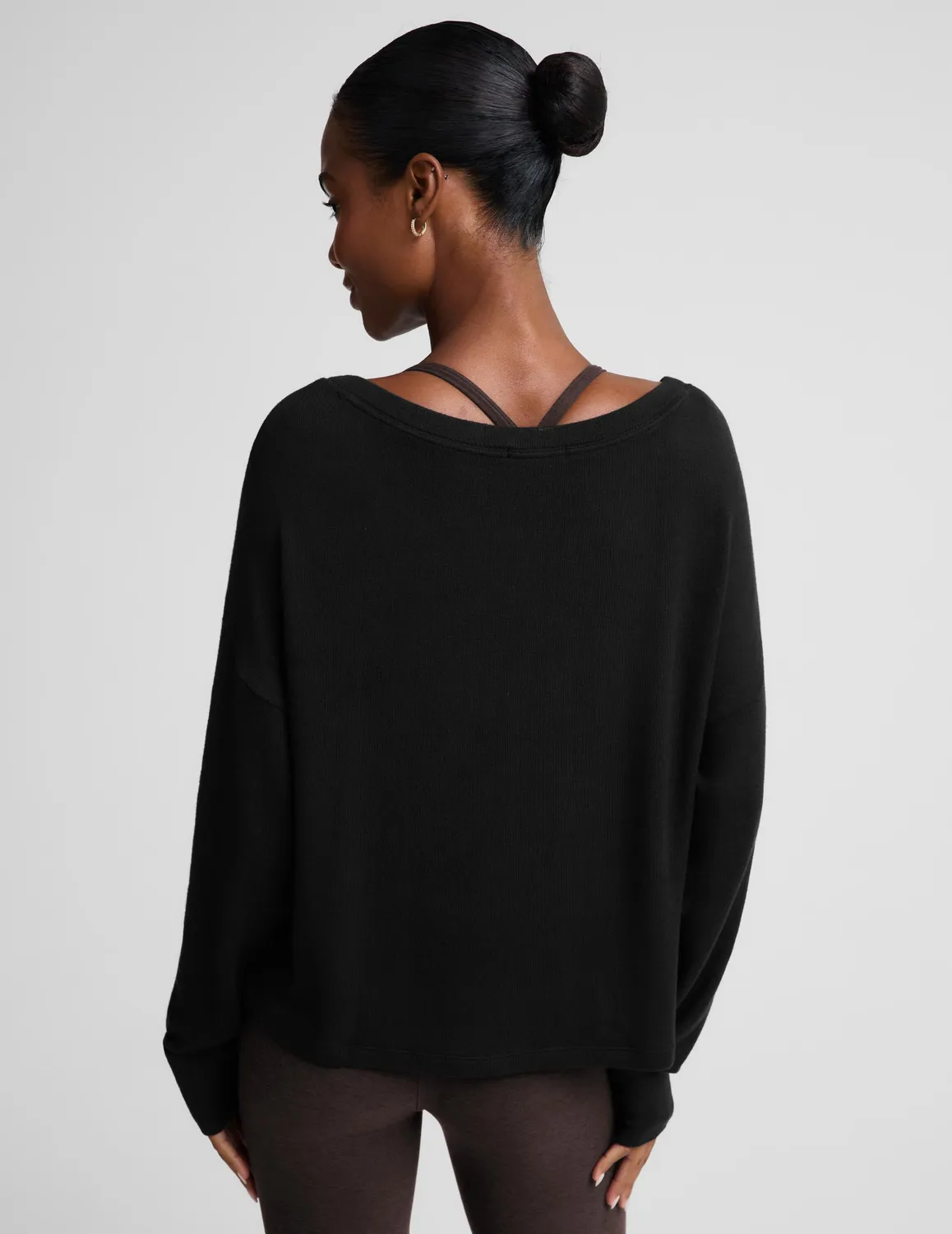 Beyond Yoga LuxeLayer Pullover tröja Black