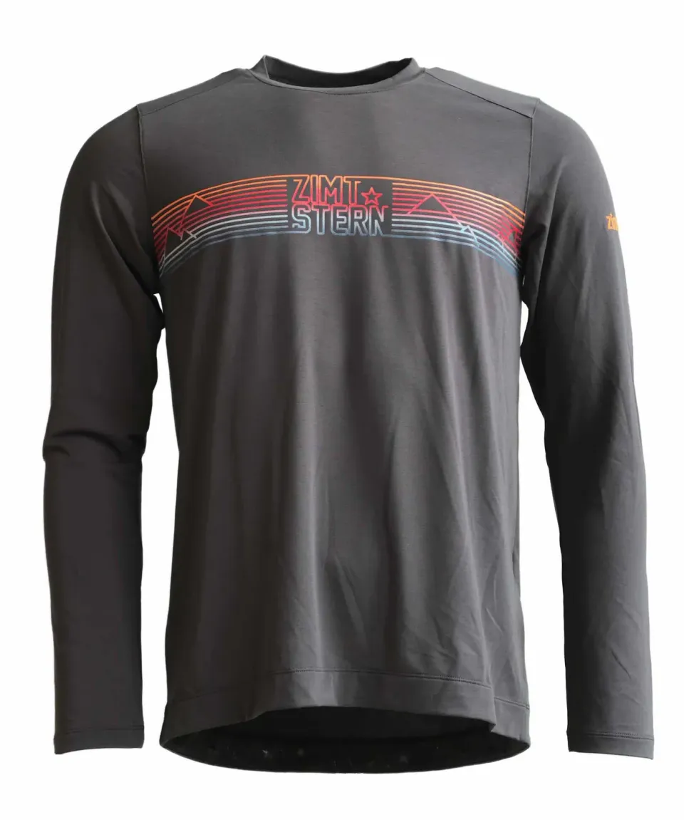 Zimtstern TrailFlowz Shirt LS cykeltröja herr merino