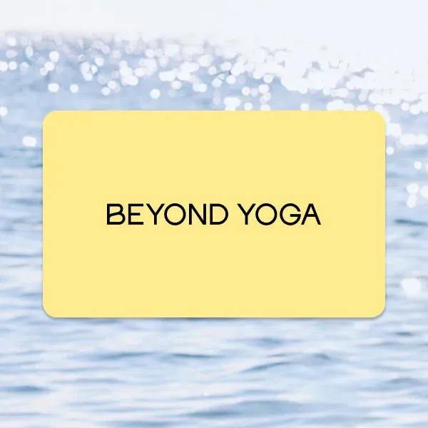 Beyond Yoga Digital presentkort 25 USD digitalt