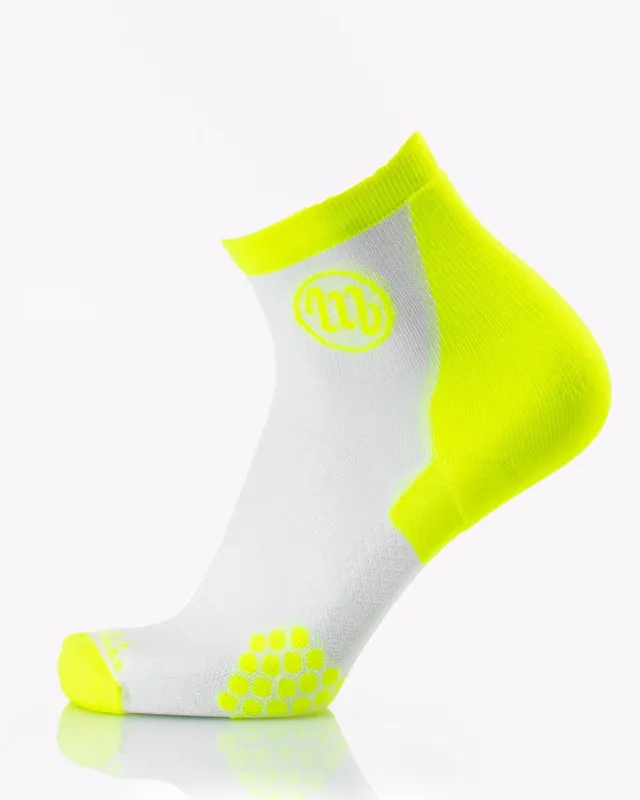 MB Wear Marathon löparstrumpor gul S ventilerad