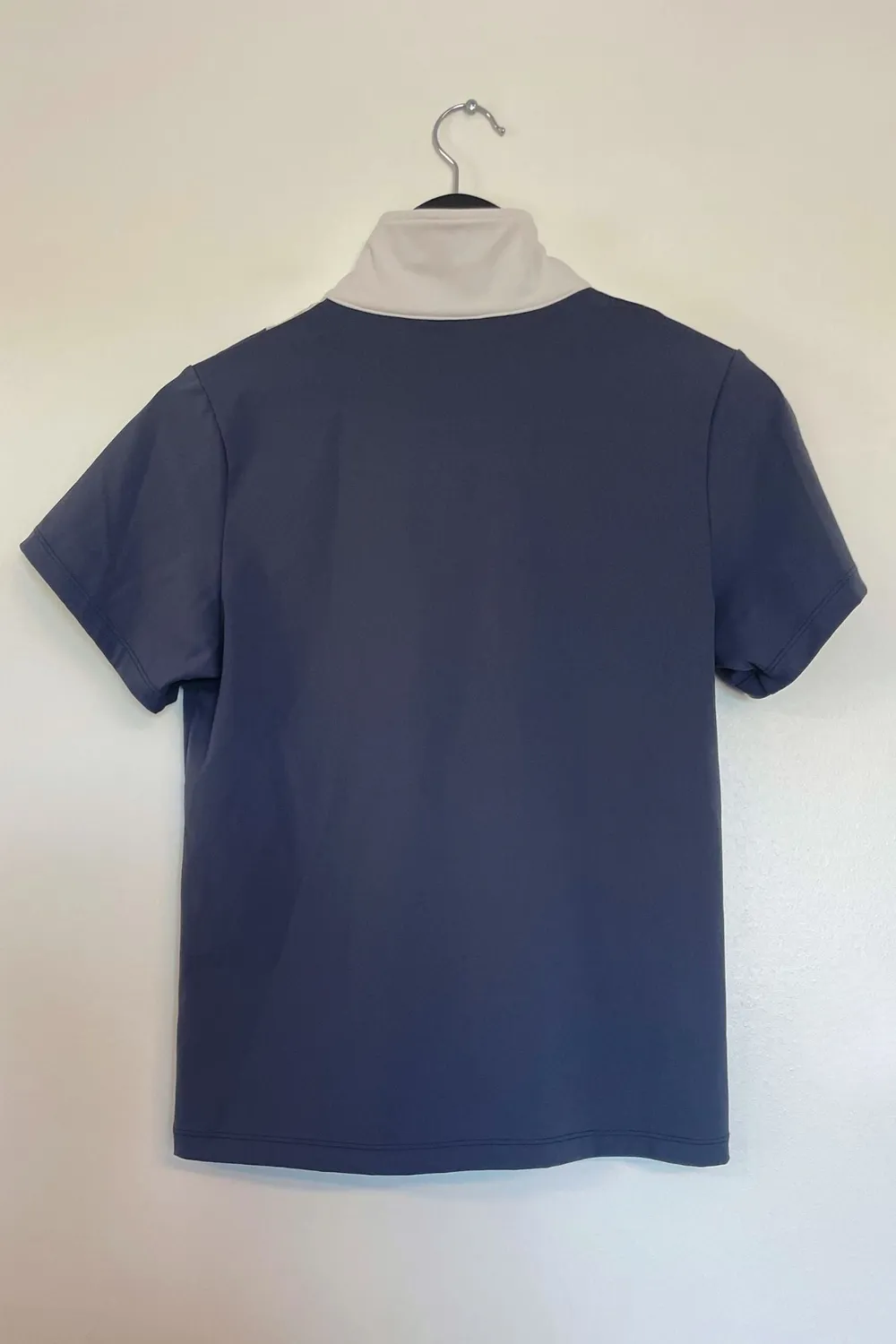 ZacZess Competition Top Short Sleeve tävlingströja L blå/vit