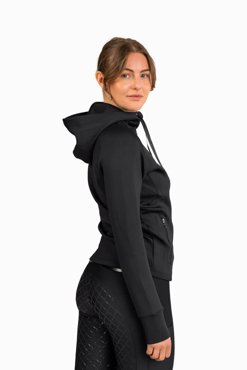 ZacZess Brooklyn Black hoodie svart vindavvisande