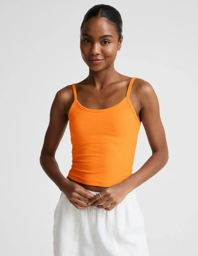 Beyond Yoga Spacedye Forever Tank linne Citrus justerbar