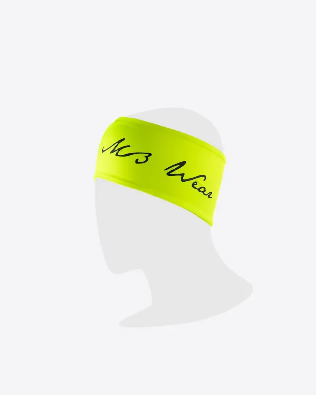 MB Wear Head Band pannband gul fluo one size svettband