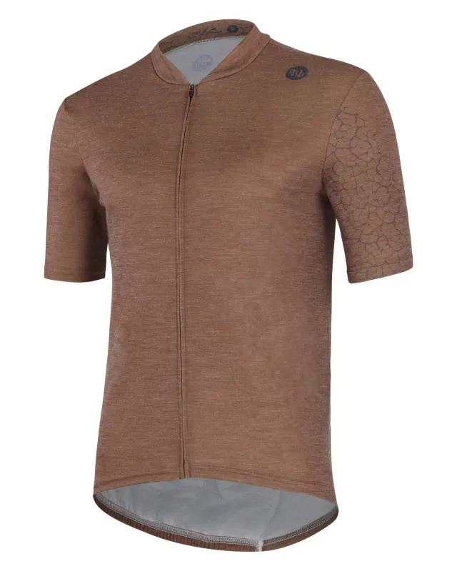 MB Wear Gravel Nature Brown Land cykeltröja brun ull