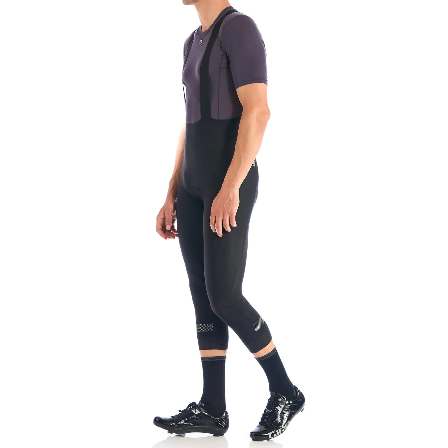 Giordana SilverLine bibknickers herr svart thermal 3/4