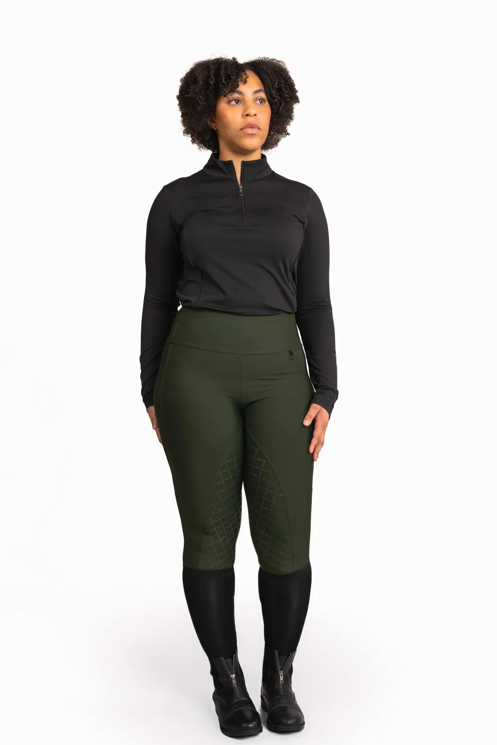 ZacZess Ohio Plus ridleggings emerald full grip ficka