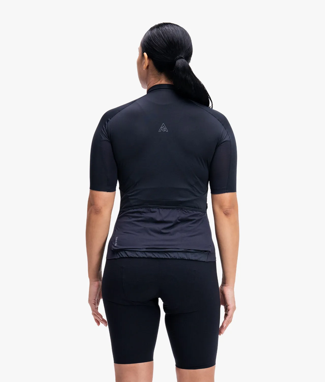 7MESH Pace dam cykeltröja svart – kort ärm