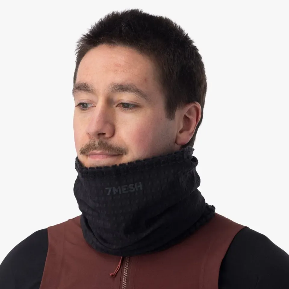 7MESH Chilco Neck Warmer halsvärmare Svart unisex