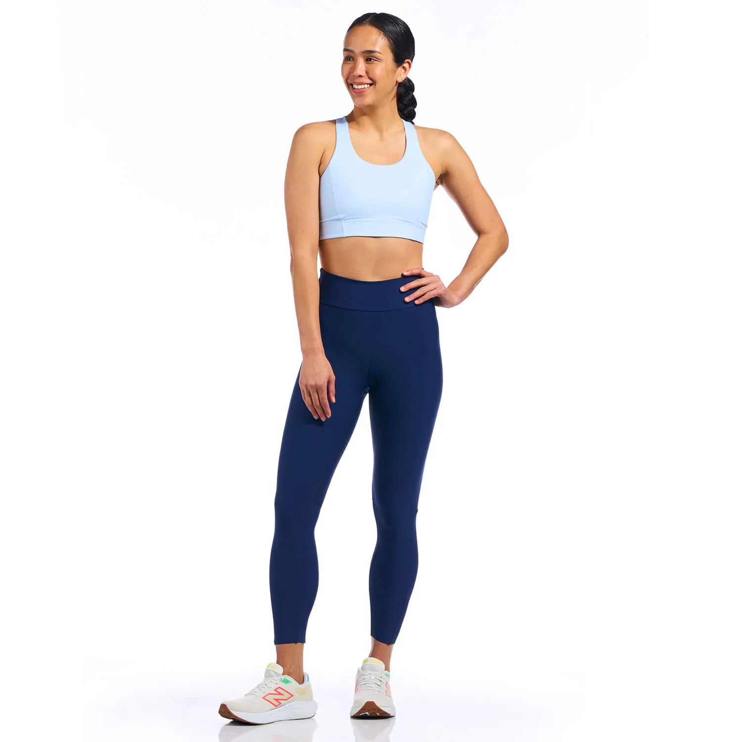 Giordana Activewear 7/8 träningstights svart hög midja