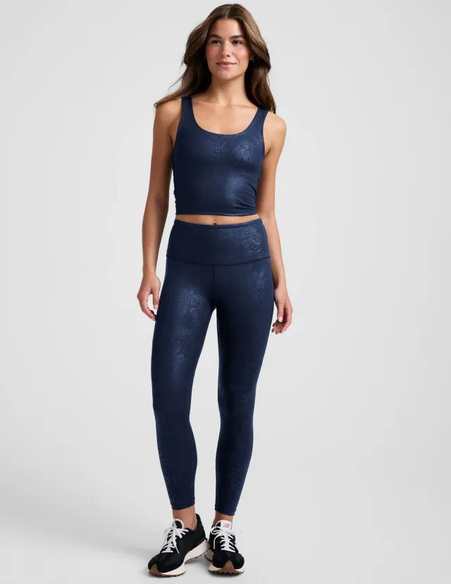 Beyond Yoga PowerShine Viper High Waisted Midi Legging leggings Navy