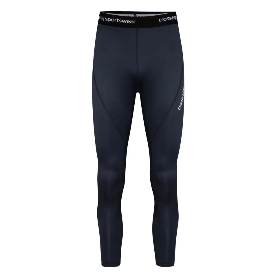 Cross Sportswear Armour Pants underställsbyxor marinblå UV-skydd